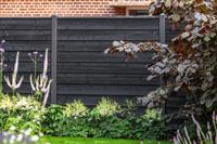 Zweeds rabat Eco Noord-Europees vuren zwart gespoten 1,1/2,2x19,5x420 cm I Tuindeco - Tuindeco