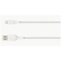 Belkin BOOST Braided A-LTG 3M Oplader Wit Belkin BOOST Braided A-LTG 3M Oplader Wit