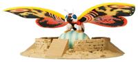 Rebirth of Mothra Toho Monster Series Art Vignette PVC Figure Mothra (1996) 5 cm