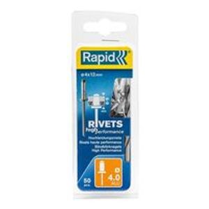 Rapid High Performance Blindklinknagels Ø 4x18mm + boor in blister (50 stuks)
