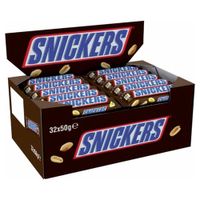 Snickers - Chocoladereep (Single) - 32 Repen