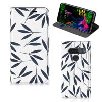 LG G8s Thinq Smart Cover Leaves Blue