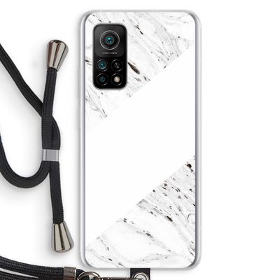 Biggest stripe: Xiaomi Mi 10T 5G Transparant Hoesje met koord