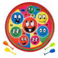 Duckiez Dartspel lachende gezichten