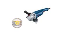 Bosch Blauw GWS 20-230 P Professional | Haakse Slijper | 230 mm | 2000 Watt - 06018C1104 - thumbnail
