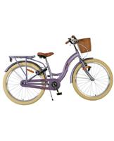 Volare blossom kinderfiets - meisjes - 24 inch - paars - twee handremmen