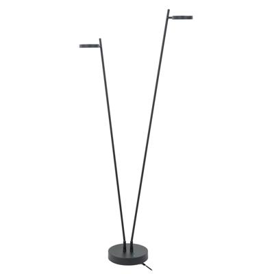 Highlight Design vloerlampRound Move + battery zwart oplaadbaar 2-lichts - V4218.01