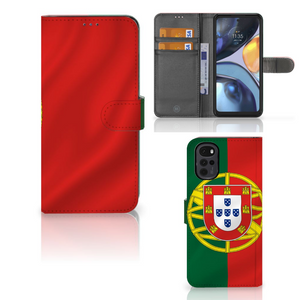Motorola Moto G22 Bookstyle Case Portugal
