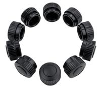 Bicy Fill Dynad dop dik kort pvc zwart ds a 10