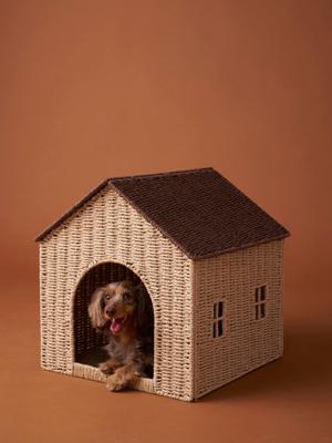 Niq en mand Maisonette voor huisdier FAMILY beige