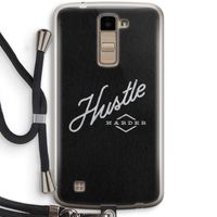 Hustle: LG K10 (2016) Transparant Hoesje met koord