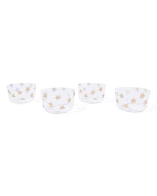 HEMA Bakjes Herbruikbaar Plastic Sterren - 4 Stuks (transparant)