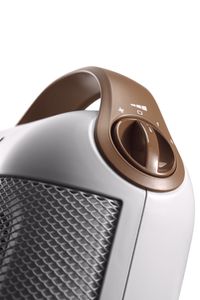 De’Longhi Capsule HFX30C18.IW Binnen Bruin, Wit 1800 W Ventilator elektrisch verwarmingstoestel