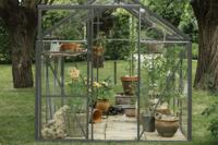 Tuinkas Kate IV - 192x375 cm - Groengrijs - Full Options- - Veiligheidsglas- Royal Well