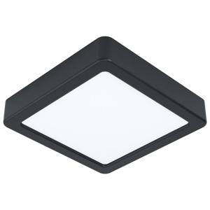 Eglo Vierkante plafondlampFueva 5 16cm - 4000K zwart - 99255