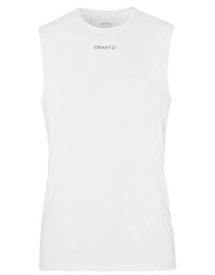Craft ADV Essence hardloopshirt mouwloos 2 wit heren S