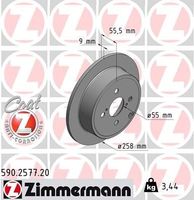 Remschijf Coat Z 590257720