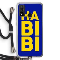 Habibi Blue: Huawei P Smart (2020) Transparant Hoesje met koord