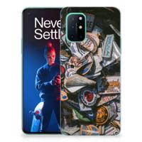 OnePlus 8T | Siliconen hoesje | met foto Badges