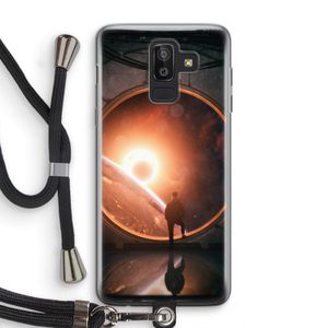 Ephemeral: Samsung Galaxy J8 (2018) Transparant Hoesje met koord