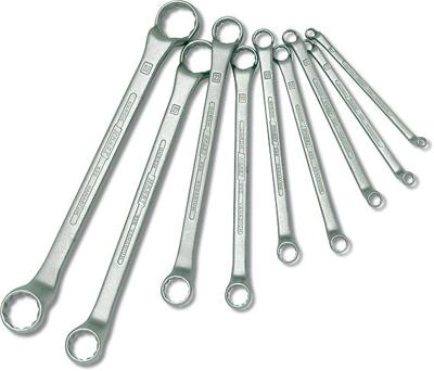 HAZET Do-ring-lock set, 8 pcs. ,deep cranked