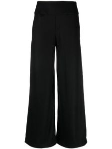 Transit pantalon palazzo en laine vierge - Noir