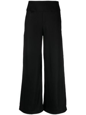 Transit pantalon palazzo en laine vierge - Noir