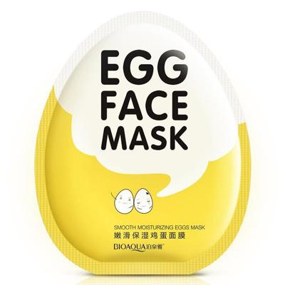 10 stuks ei gezichtsmasker glad gezicht masker olie controle Shrink hidratatie poriën Whitening helderder masker huidverzorging