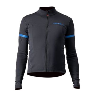 Castelli Fondo 2 lange mouw fietsshirt zwart heren L