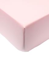 HEMA Hoeslaken 180x200cm zacht katoen lichtroze (lichtroze)