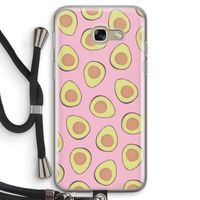 Dancing avocados: Samsung Galaxy A5 (2017) Transparant Hoesje met koord