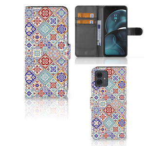 Motorola Moto G14 Bookcase Tiles Color