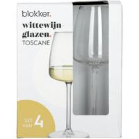 Blokker Toscane wittewijnglazen - set van 4 - 32cl