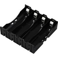 TRU COMPONENTS TC-13220720 Batterijhouder 4 18650 Contactpolen (l x b x h) 78 x 40 x 21 mm