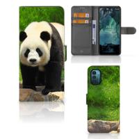 Nokia G11 | G21 | Telefoonhoesje | Met pasjeshouder | Panda Nokia G11 | G21 | Telefoonhoesje | Met pasjeshouder | Panda
