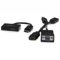 StarTech.com A/V-reisadapter: 2-in-1 DisplayPort naar HDMI of VGA - thumbnail