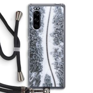 Snøfall: Sony Xperia 5 Transparant Hoesje met koord