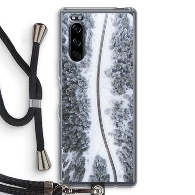 Snøfall: Sony Xperia 5 Transparant Hoesje met koord