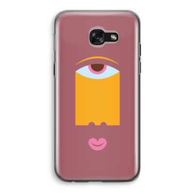 Mono V: Samsung Galaxy A5 (2017) Transparant Hoesje