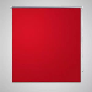 VidaXL Rolgordijn verduisterend 40 x 100 cm rood