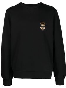 Dolce & Gabbana sweat à broderies - Noir