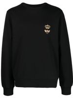 Dolce & Gabbana sweat à broderies - Noir - thumbnail