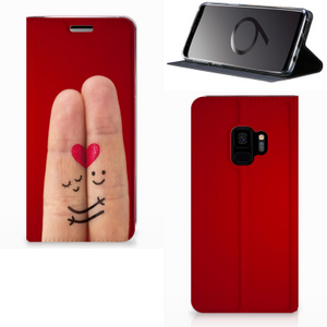 Samsung Galaxy S9 Hippe Standcase Liefde - Origineel Romantisch Cadeau