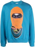 Ih Nom Uh Nit sweat en coton à imprimé graphique - Bleu Ih Nom Uh Nit sweat en coton à imprimé graphique - Bleu