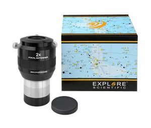 EXPLORE SCIENTIFIC Focal Extender 2x 50,8mm/2"