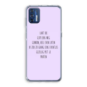 GSM: Motorola Moto G9 Plus Transparant Hoesje