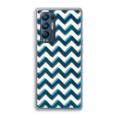 Onderbroken lijn: Oppo Find X3 Neo Transparant Hoesje