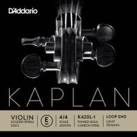 D'Addario K420L-1 vioolsnaar E-1 - thumbnail