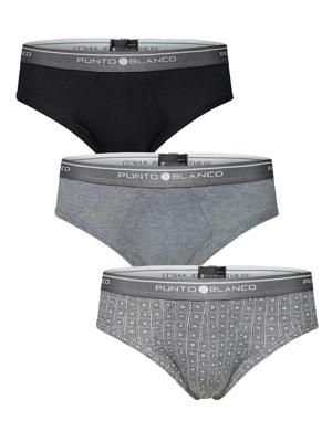Punto Blanco - 3p Mini Briefs - Basix (cotton) - 518, Maat:L