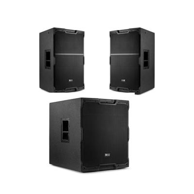 Power Dynamics 2.1 geluidsset 2x PDY212A + 1x PDY218S